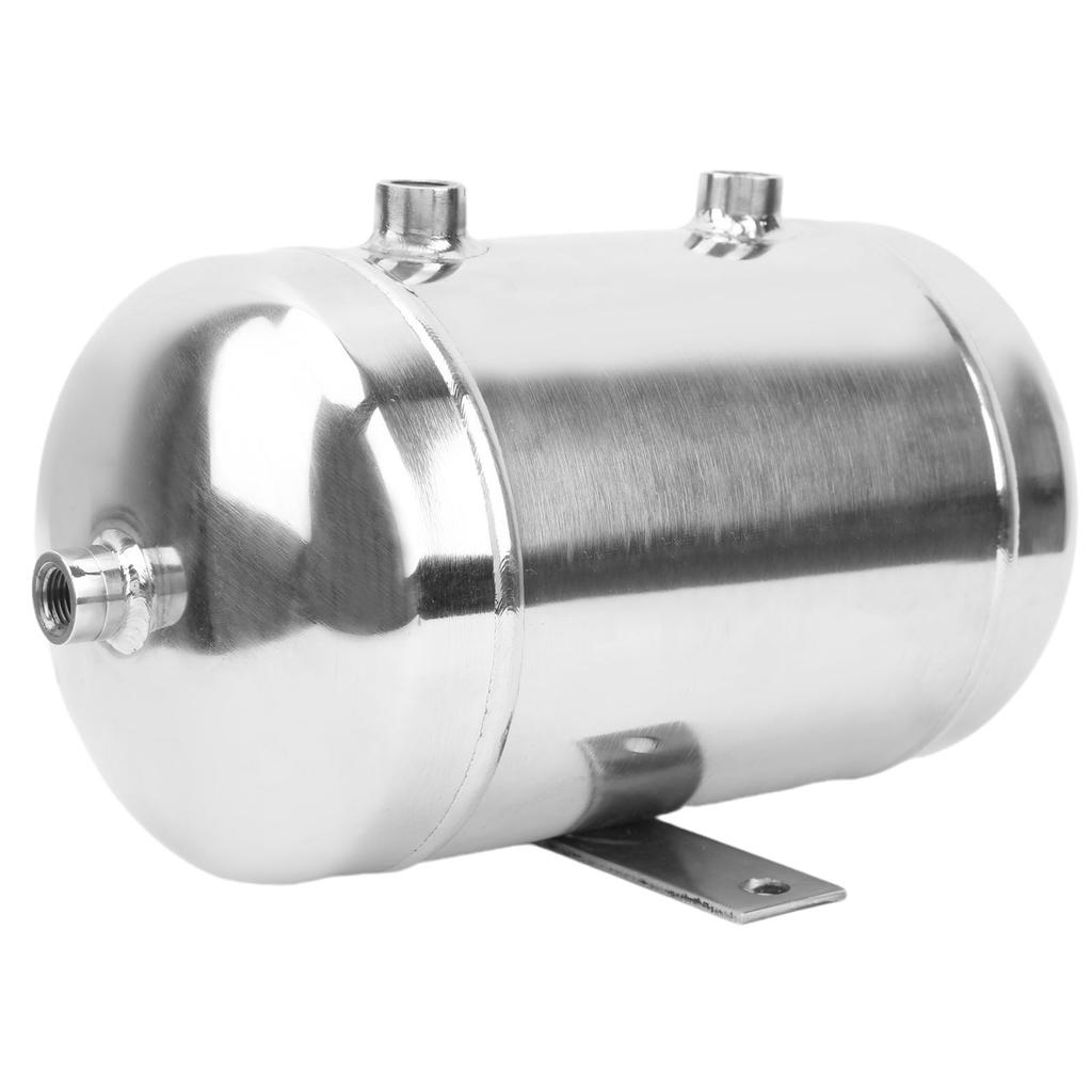 3L Polierter Gasbehälter 4?Anschluss Horizontal Hochdruck Luftspeicher 14NPT