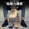 Spring Martin Boots Men'S Medium Short Boots Big Head Leather Shoes High Top Shoes Outdoor Tooling Boots Tactical Desert Boots