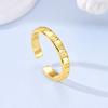 Original 925 Silver Ring Sparking Bee Eye Sun Moon Star Open Rings for Women Girls Jewelry Birthday Anniversary Engagement Gifts