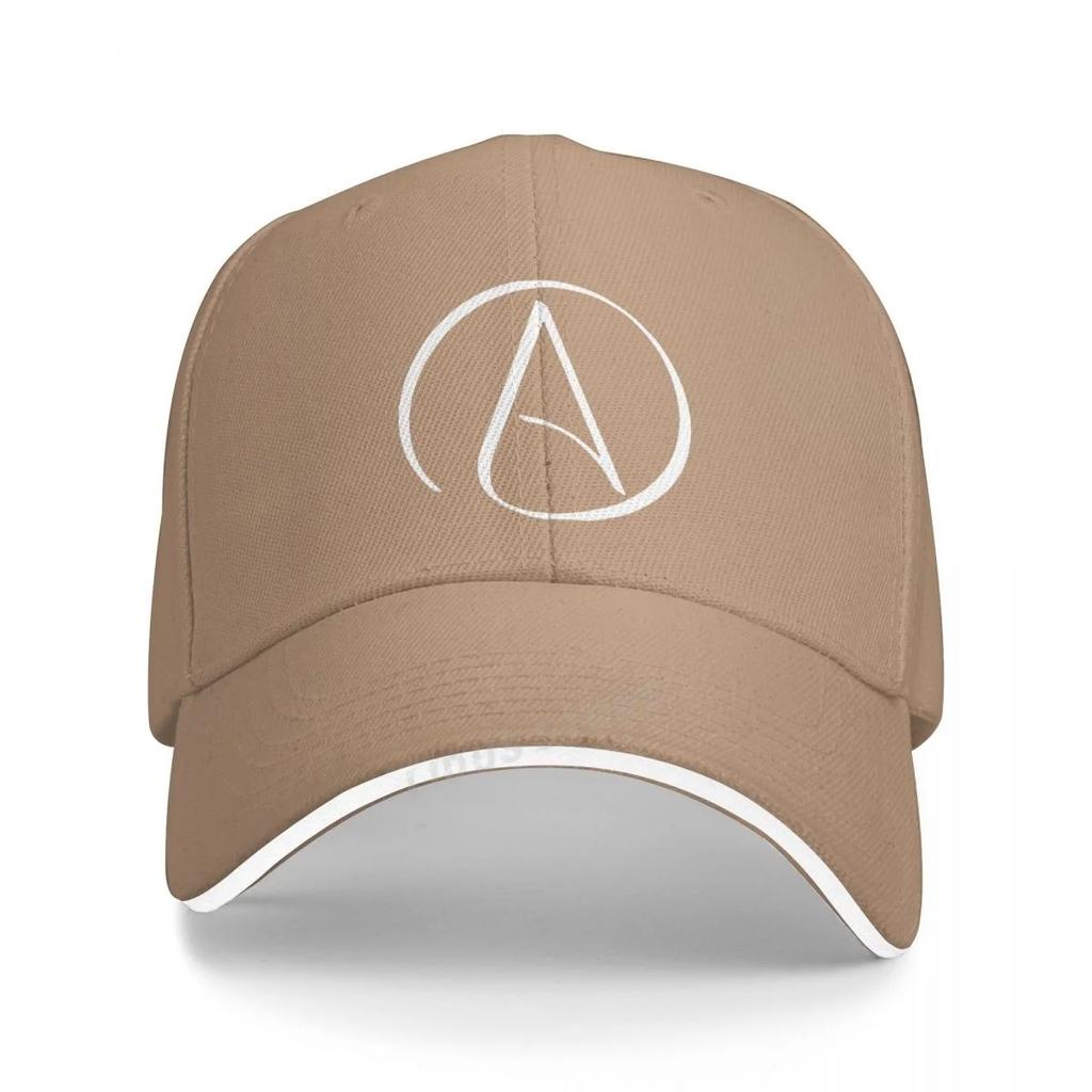 Atheist Atheism Symbol Print Baseball Cap Summer Men Sunhat Fashion Adjustable Unisex Atheism No Religion Hats Bone