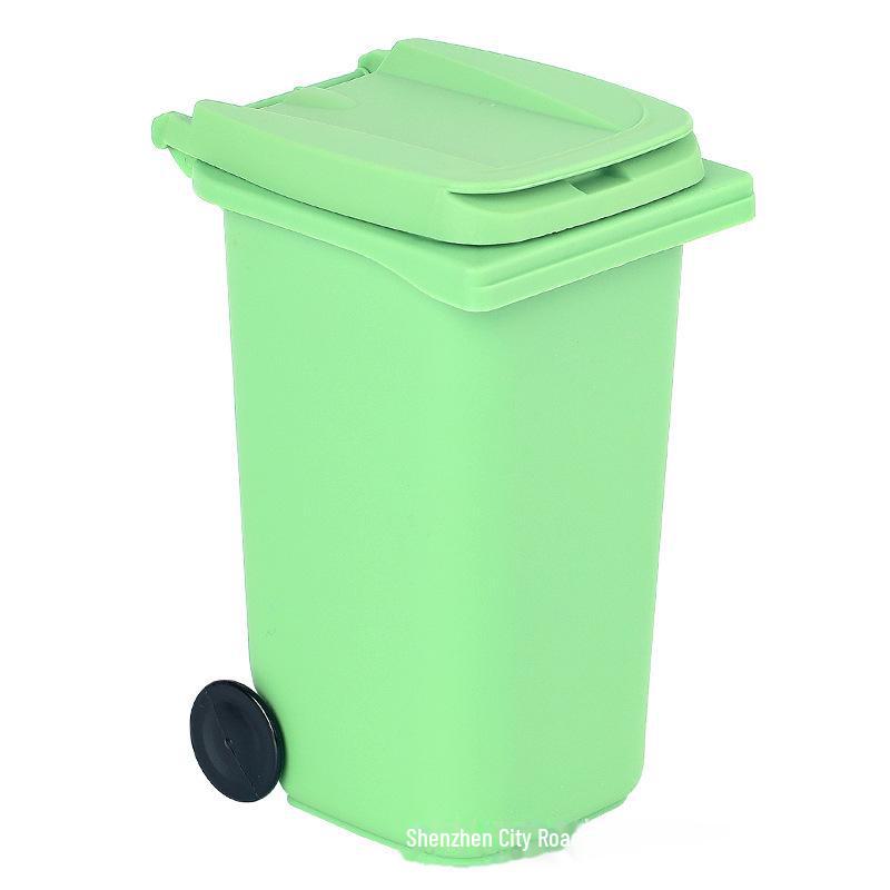 Stylový multifunkční mini stolní odpadkový koš, držák na pera a úložný kbelík