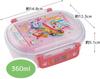 Skater Lunch Paw Patrol Made In Children's Box, 360ml, Antibacterial, Rescue, Japan, QAF2BAAG-A