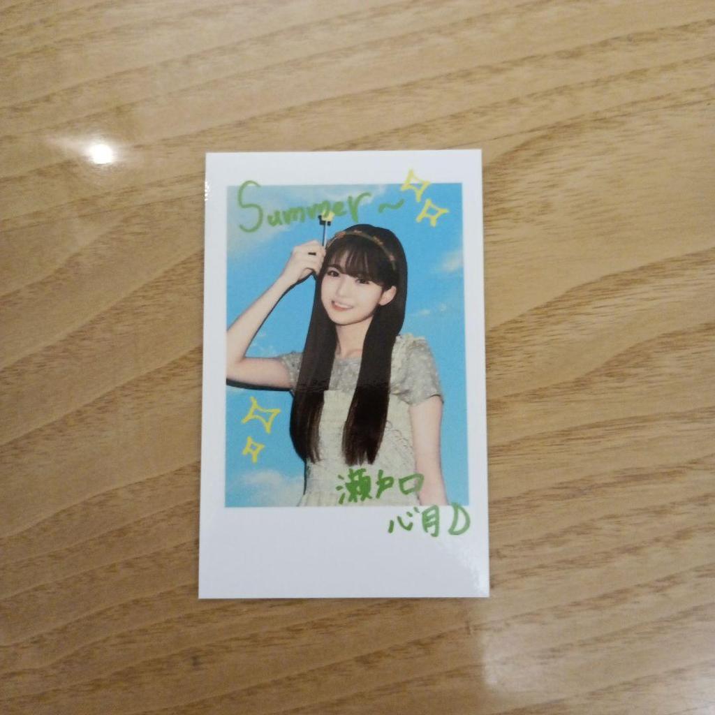 [USED] Nogizaka46 Setoguchi Shingetsu National Tour Kagawa Nogi Cafe Polaroid-style sticker!