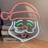 English Words  Light LED  Signs Santa  Sign for Kids Room Bedroom Hotel Shop Restaurant Wall Decoration