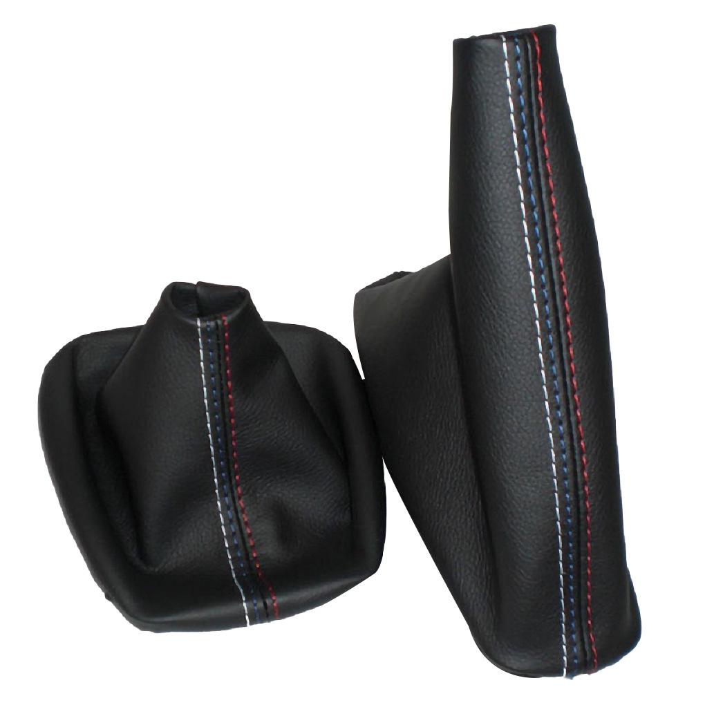 Auto Shift Gear Stick Staubdichte Abdeckung Handbremse Griff Kunstleder Abdeckung für BMW E30 E36 E34 E46 Z3 Manuelle Modelle