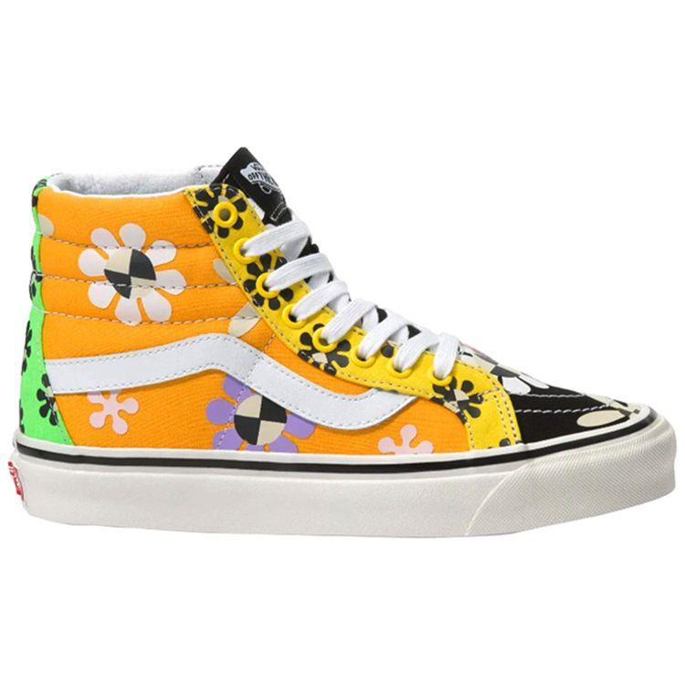 Vans Sk8-Hi 38 DX Anaheim Factory - Psychedelic Floral Unisex Sneakers Multi-Color VN0A38GF41S