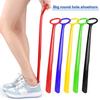 Lange steel schoenlepel hangende senioren mannen vrouwen kinderen oudere laarzen casual sportkleding schoenlifter helper schoenaccessoires
