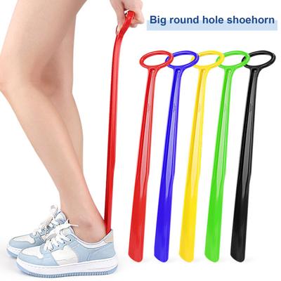Lange steel schoenlepel hangende senioren mannen vrouwen kinderen oudere laarzen casual sportkleding schoenlifter helper schoenaccessoires