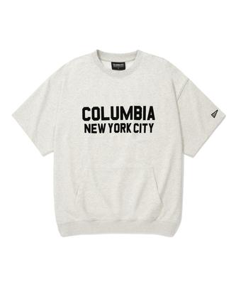 COLUMBIA UNIVERSITY Ny Blackseries S/S Sweatshirts Oatmeal