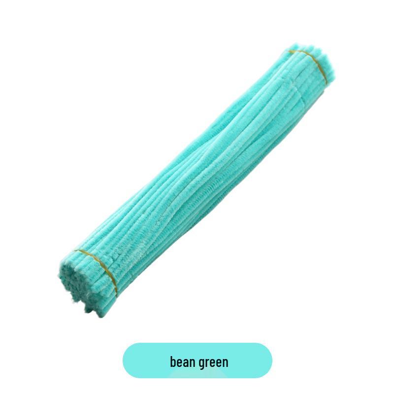 Buntes Chenilledraht DIY-Set: Verschlüsselte, veränderbare Pfeifenreiniger für pädagogische Kinderprojekte