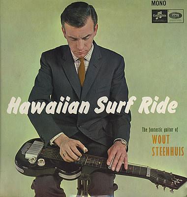 Виниловая пластинка WOUT STEENHUIS Hawaiian Surf Ride SX1695 Columbia 1965 Великобритания Джаз Б/у