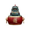 Brass Pixiu Incense Burner Daily Wealth Office Living Room Desktop Painted Metal Craft Copperware Pure Copper Ornament