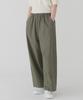 PIANER Comfortable Linen Balloon Pants (Khaki)