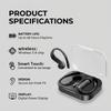 Open Ear Hook Earbuds Bluetooth 5.4 Earphones LED Display ACS Directional Sound Noise Reduction Sports Wireless Headphones 