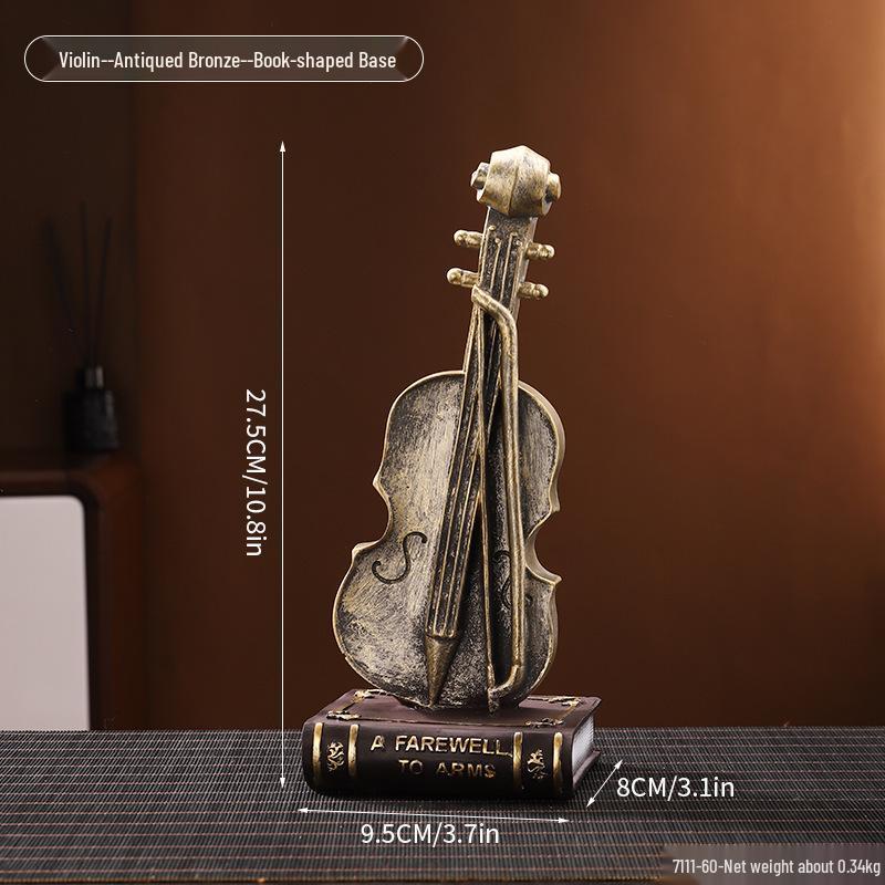 Elegant Resin Ornaments for Home, Office, or Bookshelf Decor