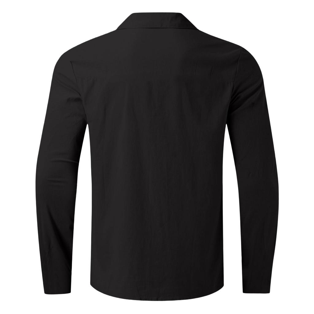 Herrars Färgblock Långärmade Toppar Herrars Ledig Mode Långärmade Toppar