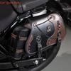 Y4UA 1 Pair Motorcycle Tool Bag Retro Punk Saddlebag Waterproof PU Side Bag Travel Luggage Bag Saddlebag