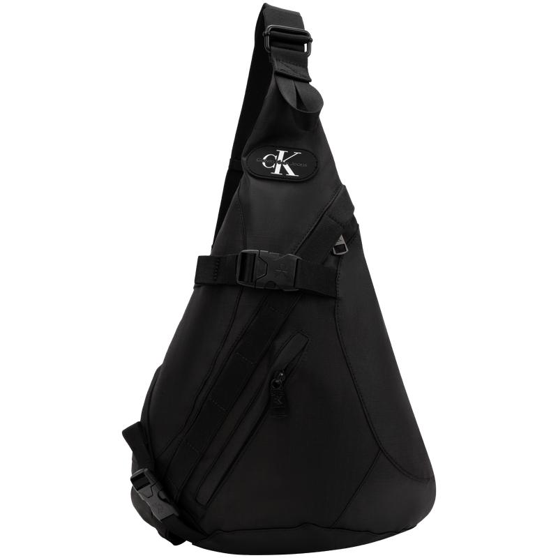 New CALVIN KLEIN Fabric Sling Bag Regular Men's Space Black HH3867-001