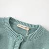 David Bella Children's Knitted Sweater Autumn Outfit Girls' Western-Style Top Medium To Large Children's Sweater Cardigan