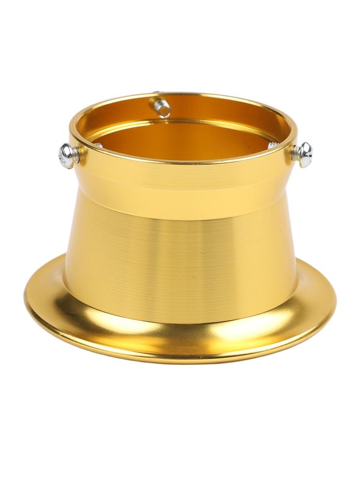 50mm Carburetor Air Filter Wind Cup Replacement for OKO 2430 Silver Aluminum
