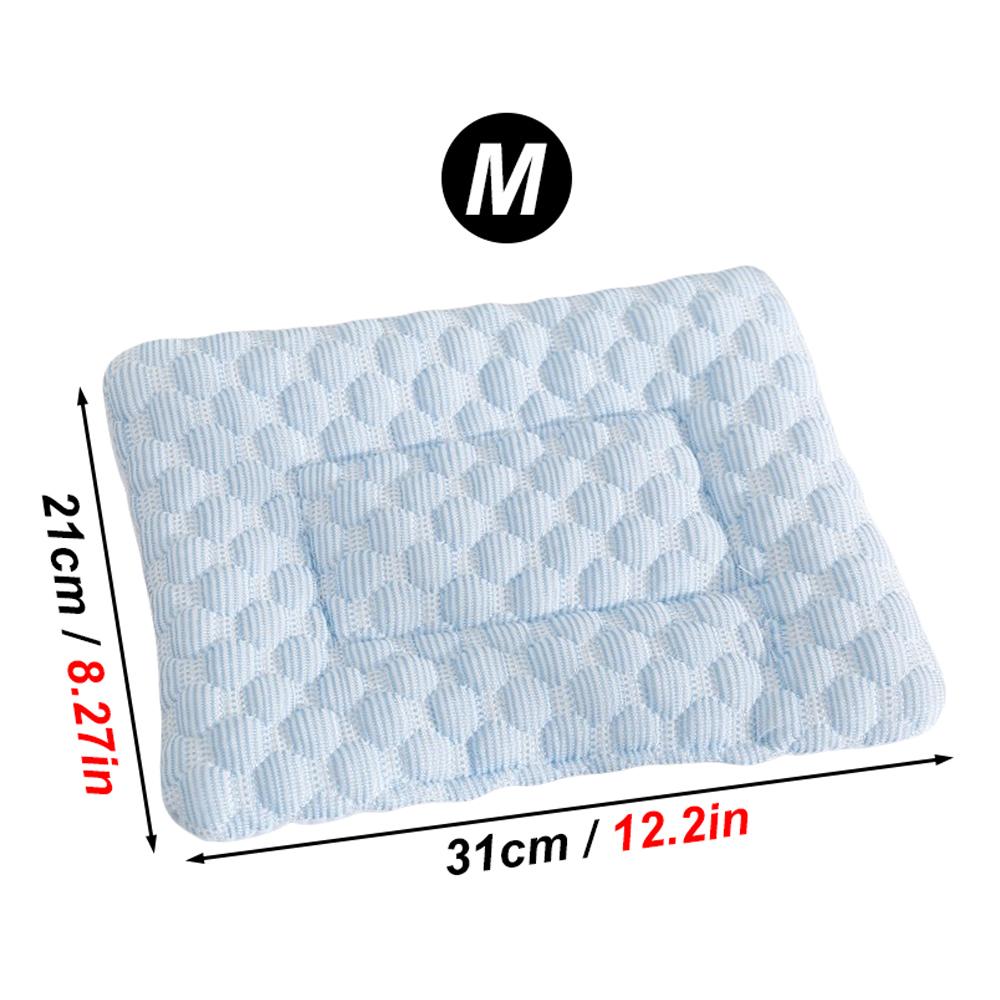 1 PC Summer Cooling Pet Mat Soft Breathable Self-Cooling Blanket Mat for Small Animal Hamster Guinea Pigs Chinchillas Rat Rabbit