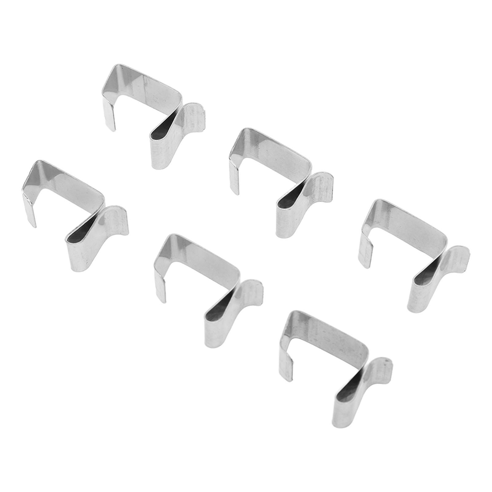 50Pcs Metal Christmas Lights Gutter Hooks Stainless Steel Christmas Lights Gutter ers