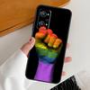 Gay Pride Rainbow Flag For Realme 15 Pro GT7 GT6 10 11 12 13 14 Pro Plus C67 C63 C61 C55 C51 C53 C35 C75 C65 Case