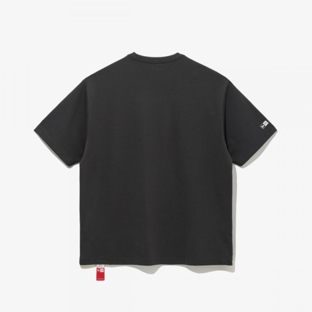 New Era BosTon Red Sox LeTTering Logo T shirT Dark Shadow 14536495
