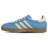 Damen Gazelle Indoor Blue Burst Gelb Damen Sneaker Halb-Blau-Burst Fast-Gelb Wolkenweiß IE2960