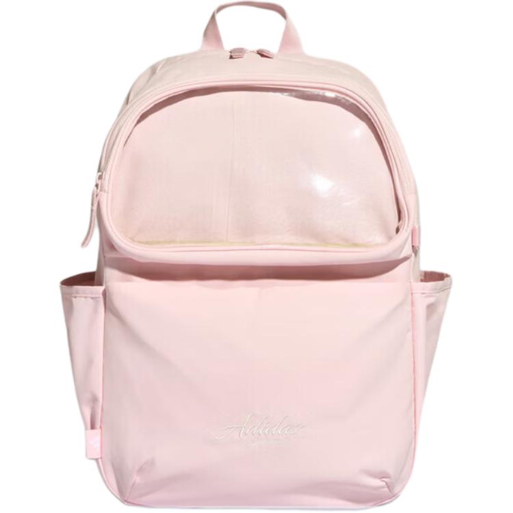 Adidas Fabric Backpack Ita Bags Medium Unisex Clear Pink KR5079