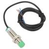 Inductive Proximity Sensor Waterproof Non Contact Approach Sensor Switch M18 NPN Normally Open