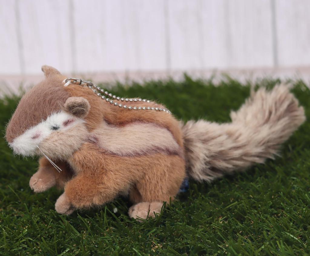 Takeoff Plush Toy Real Moa Squirrel S Ball Chain