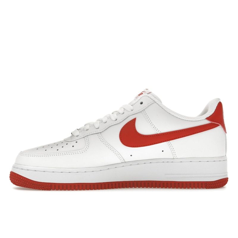 Nike Air Force 1 07 Hvit Drage Rød Herresneakers FJ4146-106