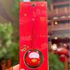 Lucky Copper Jinnew Cat Water Sound Bell Keychain For Health Wealth And Luck