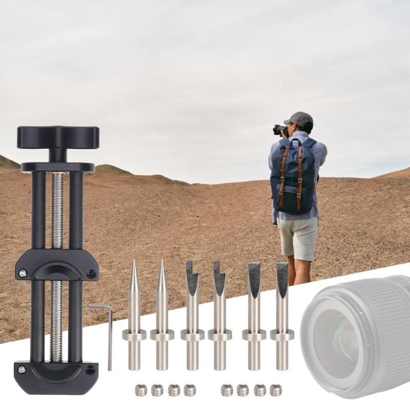 MultiFunction Lens Repair Tool Camera Lens Vise Tool Camera Lens Filter Maintenance Tool Quality ABS&Metal Constructions