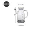 Ruhan Hexagonal Glass Oil and Soy Sauce Dispenser Set