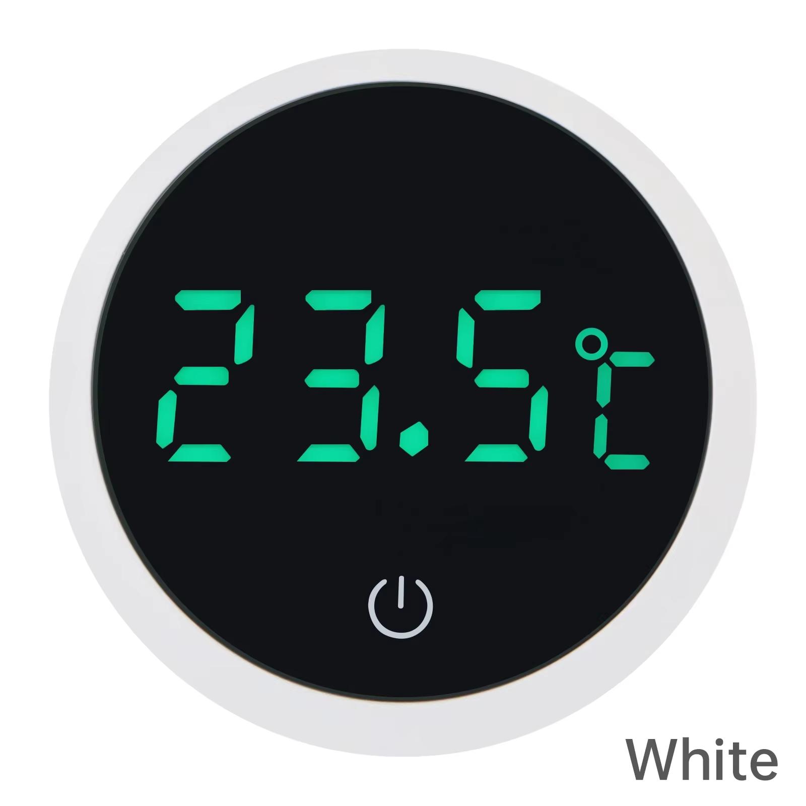 

Беспроводной цифровой аквариумный термометр Светодиодный дисплей Электронный контроль измерения температуры воды в аквариуме Температурный метр Датчик белый