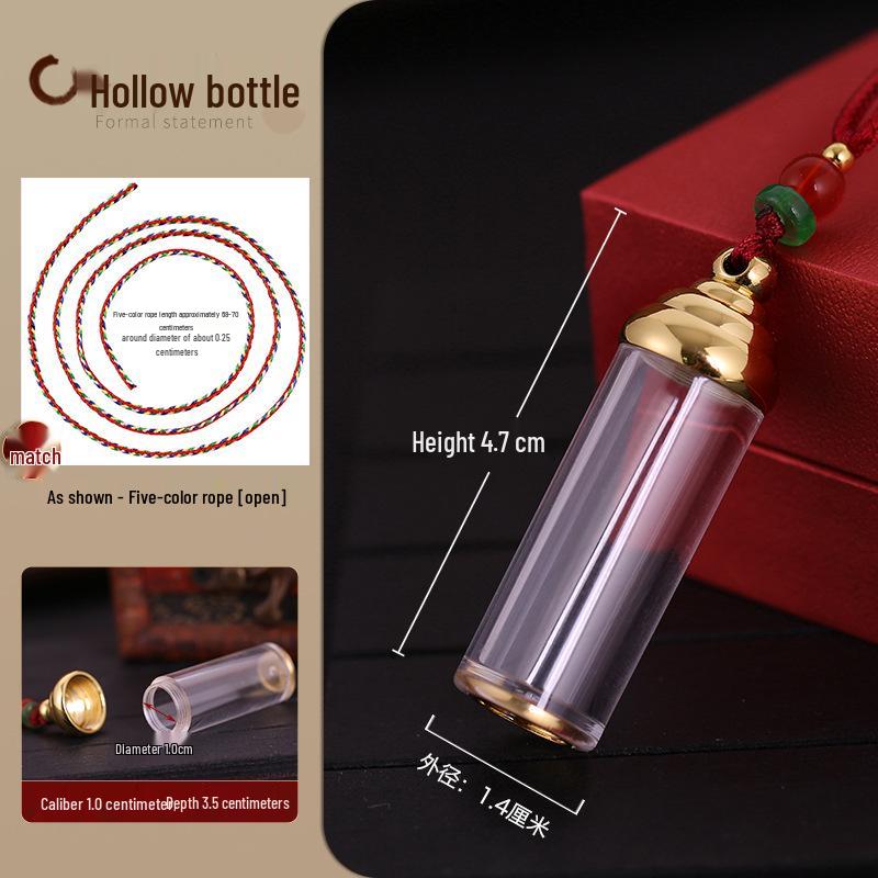 Универсальный открывающийся кулон для хранения предметов, ритуальных объектов или киновари - Унисекс ожерелье-гхау.