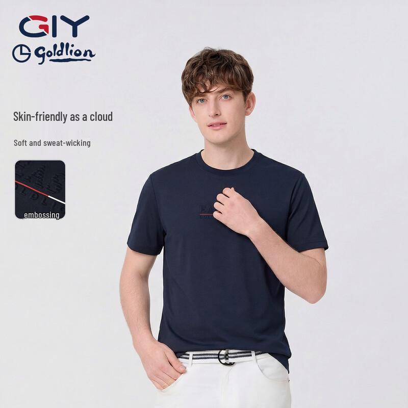 Goldlion GY Men s Premium Short Sleeve Round Neck T-Shirt L