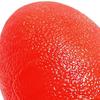 Hand Grip Strengthener Ball Silicone Finger Exerciser Strengthening Squeezer Ball for Stress Tension Relief Red