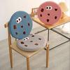 Memory Foam Cartoon Cookie Shaped Seat Cushion Slow Rebound Anti-Slip Thickened Chair Pad for Home Comfort Wholesale