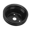 Crankshaft Pulley Double Groove V Belt Pulley Sheave Replacement for SMALL BLOCK V8 Engine Long Water Pump
