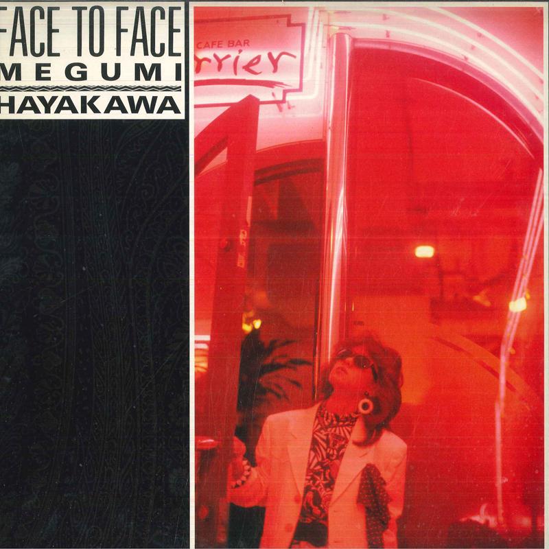 LP Record MEGUMI HAYAKAWA - Face To Face WTP90397PROMO EASTWORLD 1986 Japan Japanese Pop/Rock Used