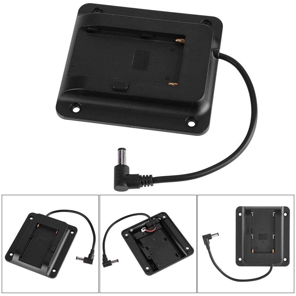 Battery Camera Adapter Plate for Sony NP F970 F550 F770 F970 F960 F750 Batteries Accessory