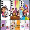 Cartoon Gabbys Dollhouse Phone Case For Samsung Galaxy S10 Lite S10E S9 S8 Plus Note 20 Ultra 10 Pro 9 8 S7 Edge M21 M12 M32 M51