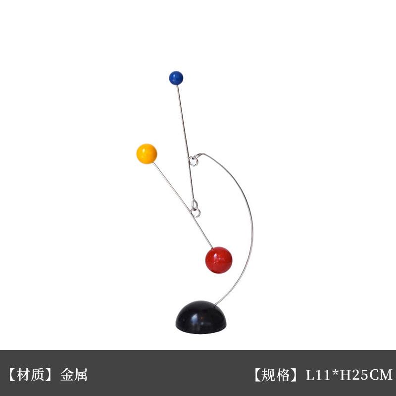 

Настольные мобильные устройства Calder Balance Device Динамическая скульптура Украшения Ins Niche Art Украшение стола