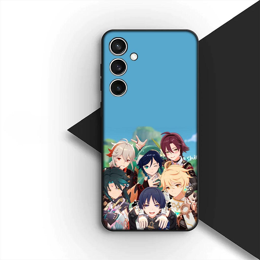 Genshin Baal Raiden Shogun Impact Phone Cover Soft Case for Xiaomi Redmi 15 15C A4 A5 9A 9C NFC Note 9 8 9T 5G Casing