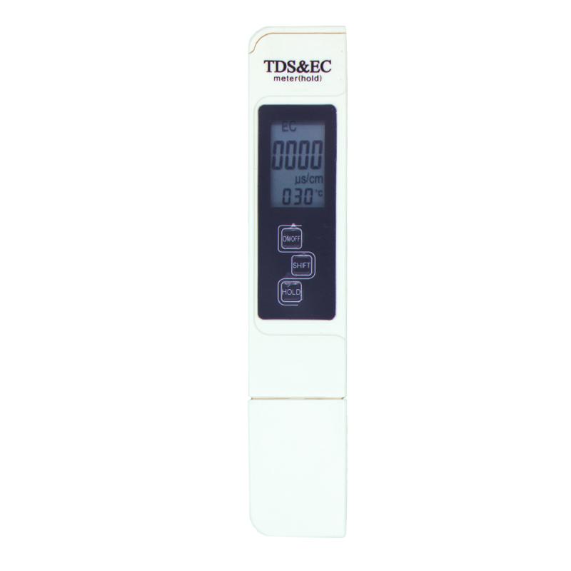 3 In 1 Digital Water Quality Tester EC TDS Meter Range 0-9990 Multifunctional Water Purity Temperature Meter for Drinking Pools