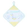 Sanrio Loop Towel Cinnamoroll Antibacterial with Name for Product Number 249700 (SANRIO) 3-Piece Set, Design, Treatment, Space, Daycare/Kindergarten,