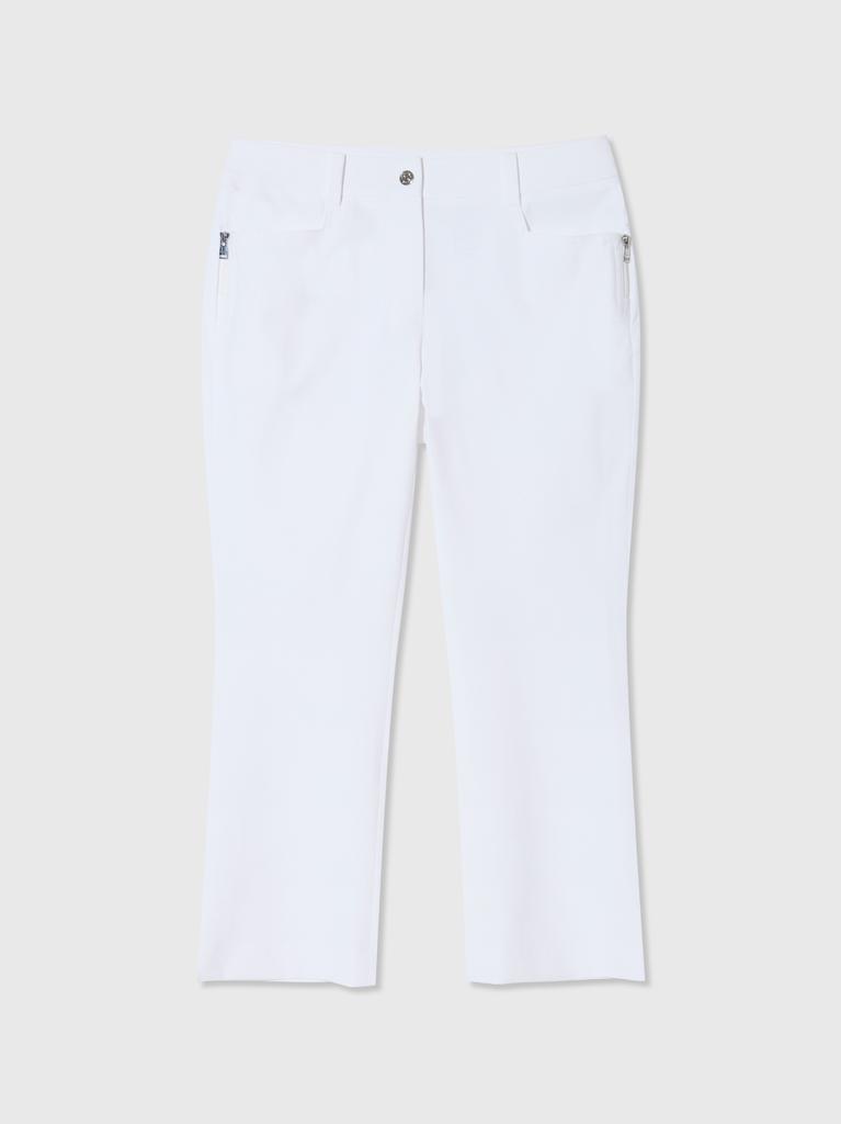 PIRETTI Savona Crop Pants W_White